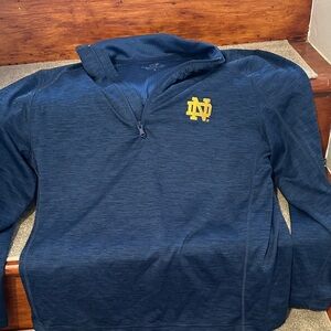 Vineyard Vines Navy Performance Pullover with White Logo
